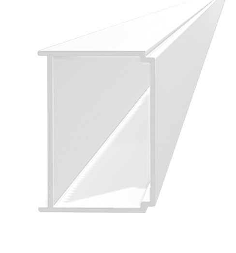 Profil poszerzający do kabin prysznicowych aluminiowy SANPLAST Basic | 661A005601