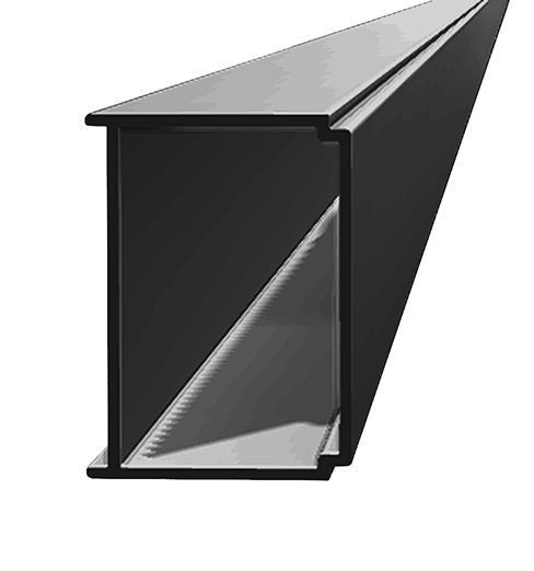 Profil poszerzający do kabin prysznicowych aluminiowy SANPLAST Basic | 661A005638