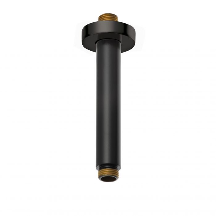 Ramię natrysku KLUDI A-QA 150 mm DN 15 czarne mat | 665153900