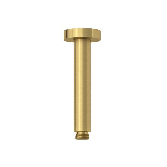 Ramię natrysku sufitowe KLUDI A-QA 150 mm DN 15 złoty szczotkowany | 66515N000