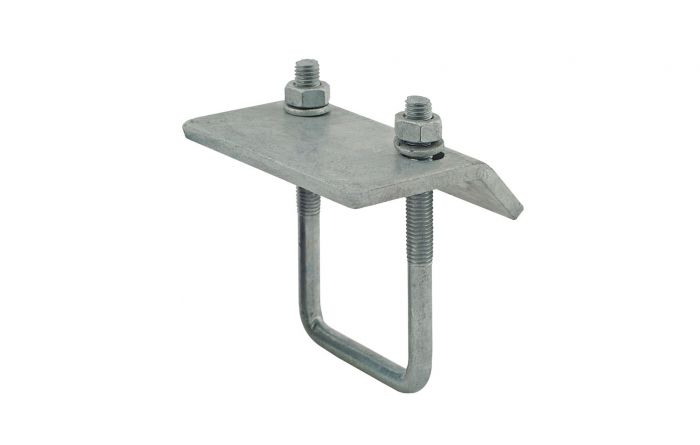 Zaczep stalowy, ocynkowany ogniowo do dźwigarówdla szyn 41 x 21 + 41 x 41 BIS RapidStrut L= 69 mm