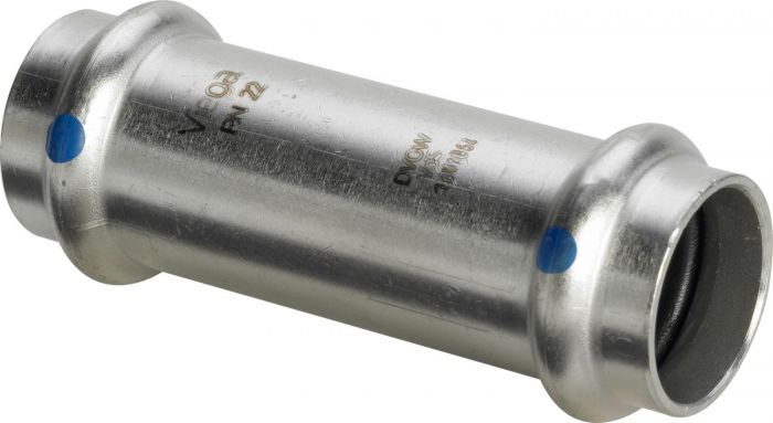 Mufa nasuwna ze stali nierdzewnej 18 mm Sanpress Inox 2315.5LF