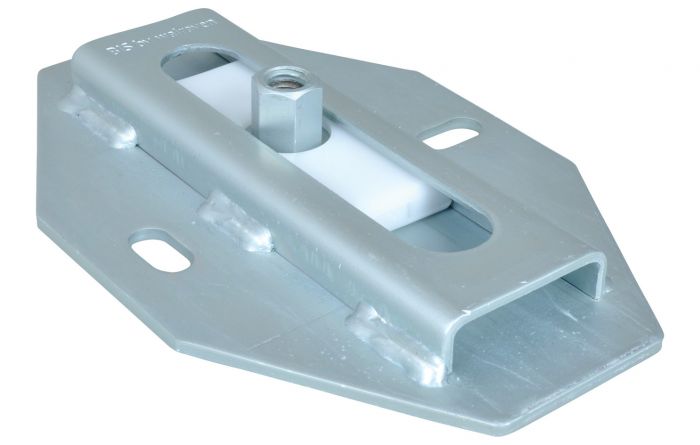 Uchwyt ślizgowy pojedynczy stalowy BIS BUP1000 M10/12 x 130 mm