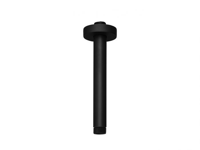 Ramię deszczownicy sufitowe VEDO mosiężne 150 mm czarne mat | 6668CZ