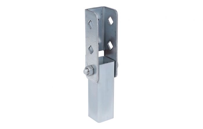 Łącznik regulowany stalowy pełna regulacja kąta i kierunku mocowanego elementu do szyn BIS Yeti 140x45x83 mm