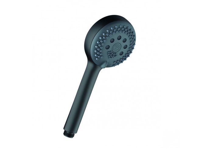 Rączka natrysku 3 strumieniowa KLUDI LOGO 96 mm DN 15 czarna mat  | 683003900