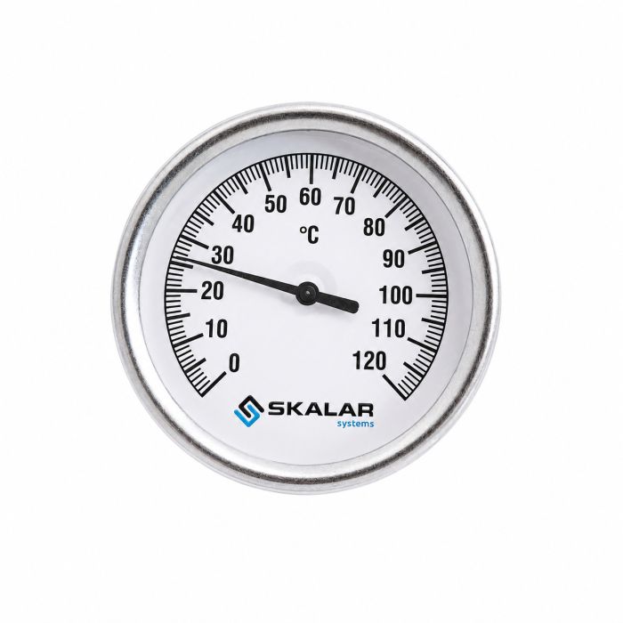 Termometr WATTS SKALAR 63 mm 1/2" 0-120°C | SKAPT30507093