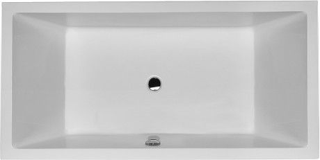 Wanna akryl sanitarny prostokątny DURAVIT Starck 1800 900 x 460 mm biały alpin z 2 oparciami ukośnymi  | 700052000000000