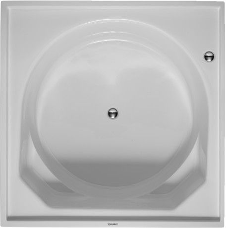Wanna akryl sanitarny kwadratowy DURAVIT Blue Moon 1400 1400 mm biały alpin | 700143000000000
