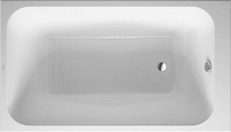 Wanna akryl sanitarny prostokątny DURAVIT DuraStyle 1400 800 x 560 mm biały alpin | 700233000000000