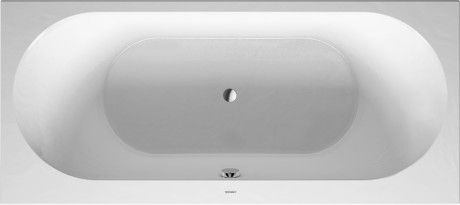 Wanna akryl sanitarny prostokątny DURAVIT Darling New 1800 800 x 460 mm biały alpin z 2 oparciami ukośnymi | 700244000000000