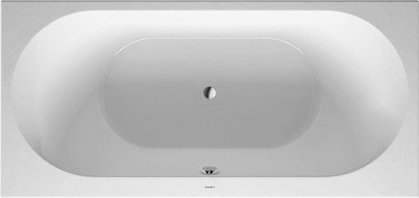 Wanna akryl sanitarny prostokątny DURAVIT Darling New 1900 900 x 460 mm biały alpin z 2 oparciami ukośnymi | 700245000000000