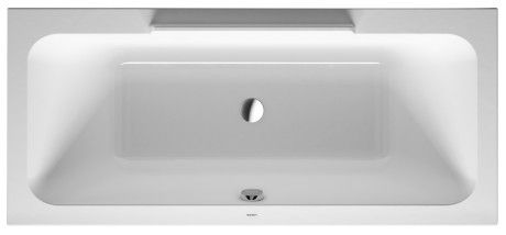 Wanna akryl sanitarny prostokątny DURAVIT DuraStyle 1800 800 x 460 mm biały alpin z 2 oparciami ukośnymi | 700298000000000