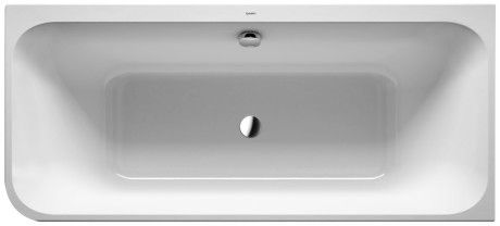 Wanna akryl sanitarny narożna DURAVIT Happy D.2 1800 800 x 460 mm biały alpin z 2 oparciami ukośnymi ze zintegrowaną obudową akrylową | 700317000000000