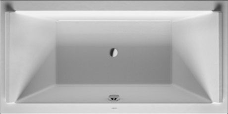Wanna akryl sanitarny prostokątny DURAVIT Starck 1800 900 x 460 mm biały alpin z 2 oparciami ukośnymi | 700339000000000