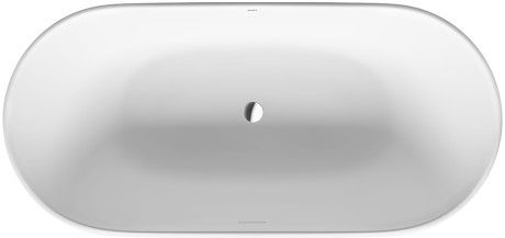 Wanna DuraSolid A wolnostojąca DURAVIT Luv 1600 750 mm biały alpin z 2 oparciami ukośnymi z zestawem odpływowym | 700461000000000