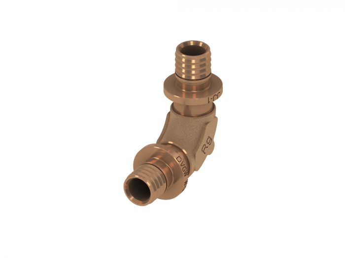 Kolano z brązu 90° TECEflex 40 mm