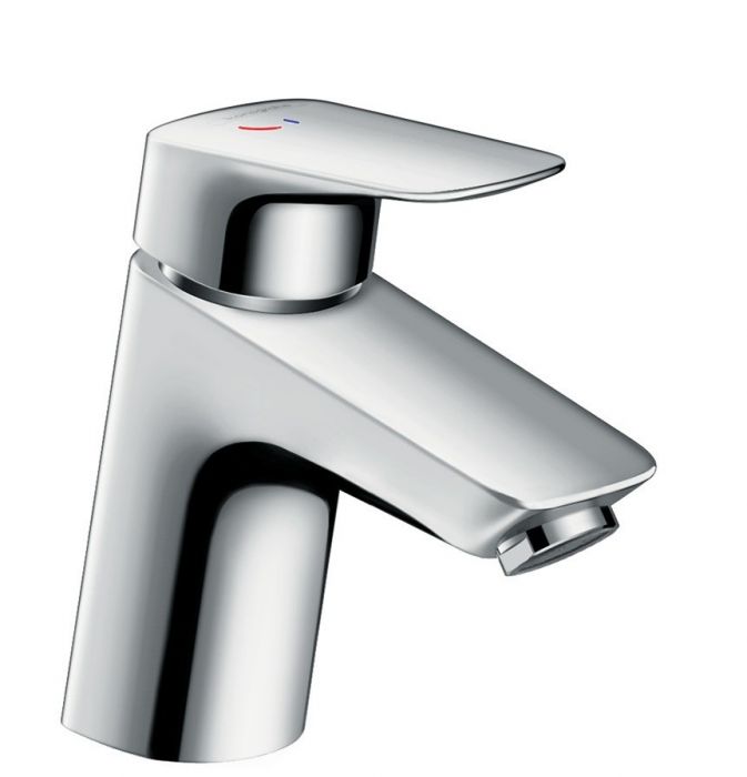 Bateria umywalkowa stojąca HANSGROHE Logis 1-uchwytowa 1-otworowa chrom zawiera: węże przyłączeniowe G ⅜ | 71073000