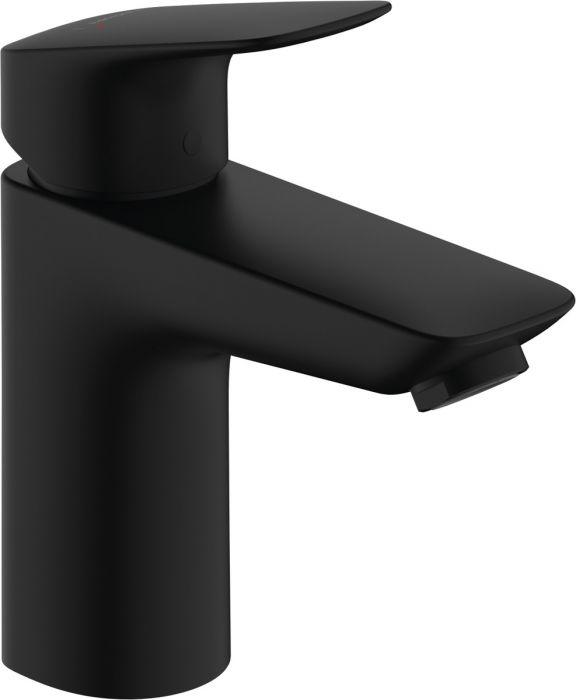 Bateria umywalkowa HANSGROHE Logis 100 1-uchwytowa 1-otworowa czarna matowa  | 71107670