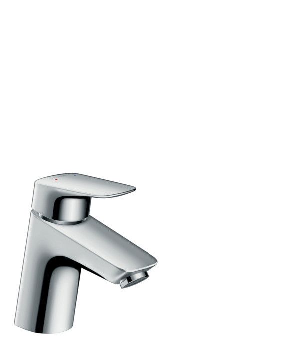 Bateria umywalkowa stojąca HANSGROHE Logis 70 1-uchwytowa 1-otworowa mosiężna chrom | 71170000