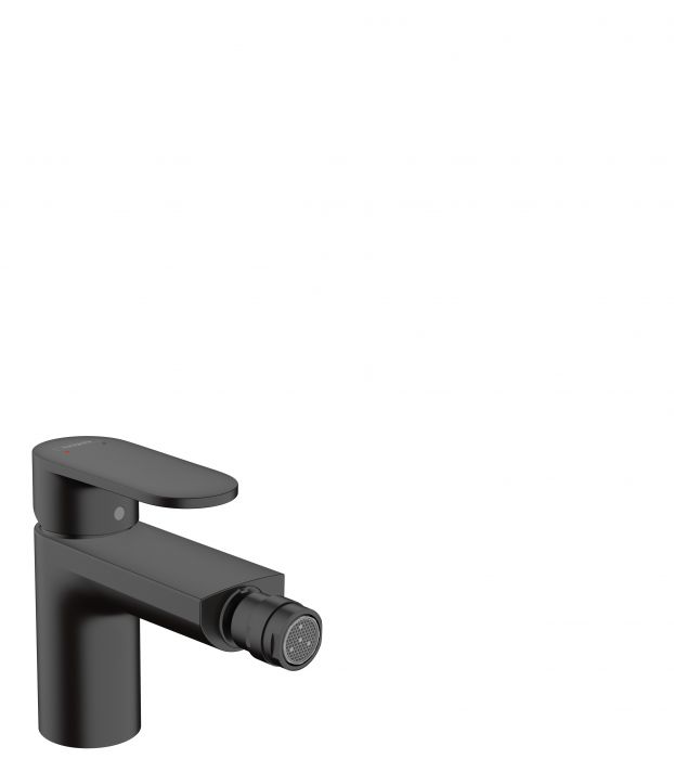 Bateria bidetowa stojąca HANSGROHE Vernis Blend 1-uchwytowa 1-otworowa czarna matowa | 71210670