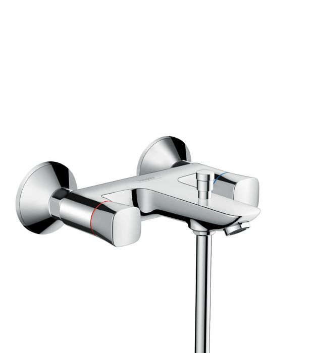 Bateria wannowo-natryskowa ścienna HANSGROHE Logis 2-uchwytowa 2-otworowa chrom | 71243000