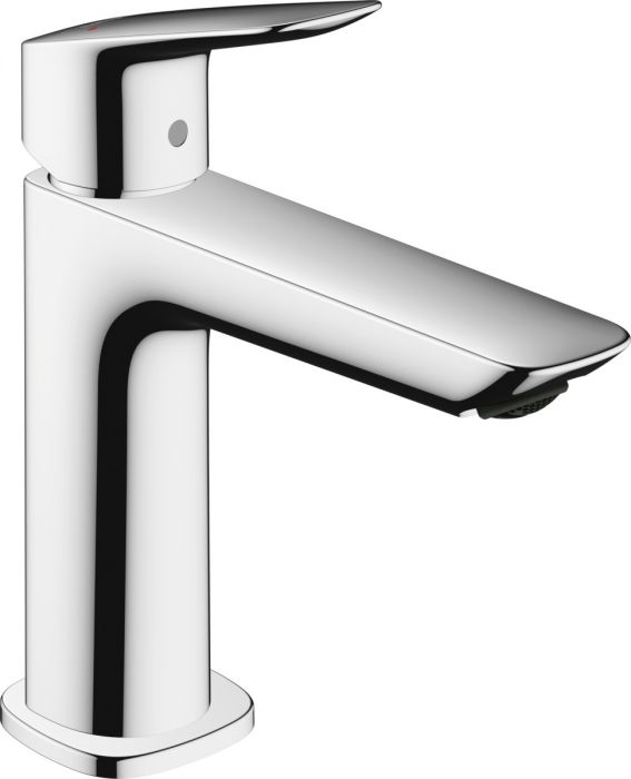Bateria umywalkowa HANSGROHE Logis 1-uchwytowa 1-otworowa może współpracować z przepływowymi podgrzewaczami wody chrom  | 71253000