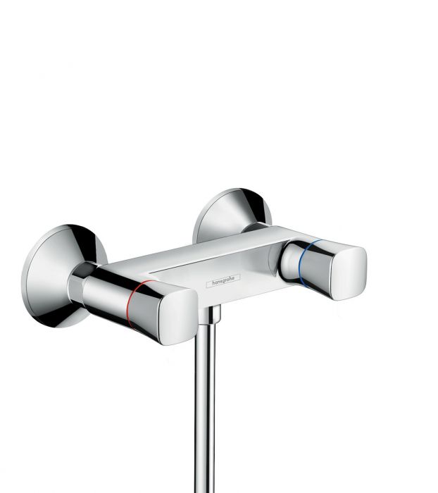Bateria prysznicowa natynkowa HANSGROHE Logis 2-uchwytowa 2-otworowa chrom | 71263000