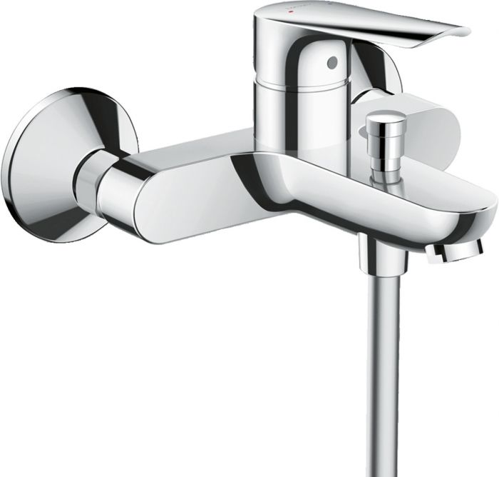Bateria wannowa ścienna HANSGROHE Logis E 1-uchwytowa 2-otworowa chrom | 71403000
