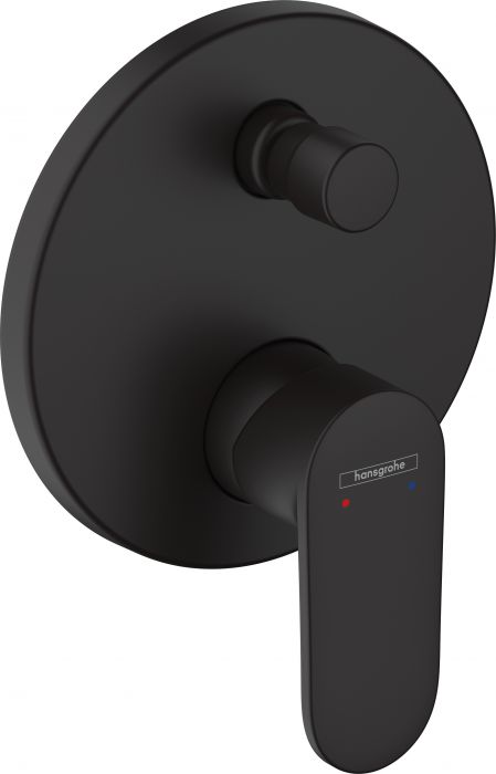 Element zewnętrzny HANSGROHE Vernis Blend 1-uchwytowa do baterii wannowej podtynkowej czarny matowy | 71466670