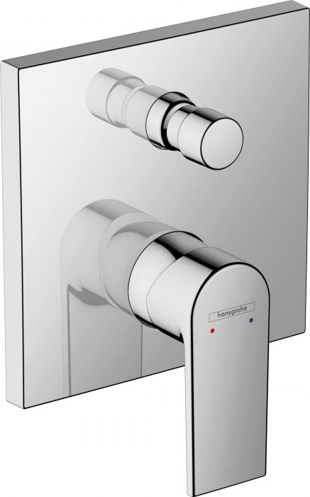 Element zewnętrzny HANSGROHE Vernis Shape 1-uchwytowa do baterii wannowej podtynkowej chrom | 71468000