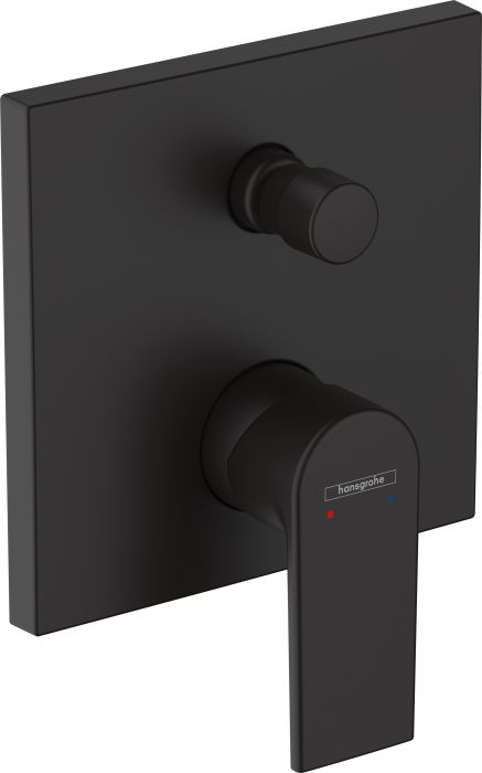 Element zewnętrzny HANSGROHE Vernis Shape 1-uchwytowa do baterii wannowej podtynkowej czarny matowy | 71468670
