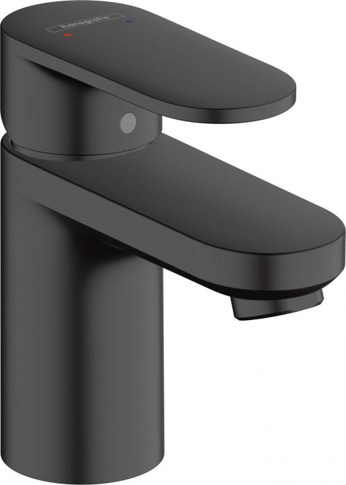 Bateria umywalkowa stojąca HANSGROHE Vernis Blend 70 1-uchwytowa 1-otworowa czarna matowa | 71550670