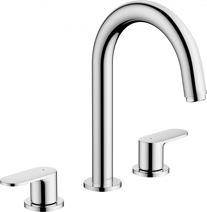 Bateria umywalkowa stojąca HANSGROHE Vernis Blend 2-uchwytowa 3-otworowa DN 15 chrom | 71553000