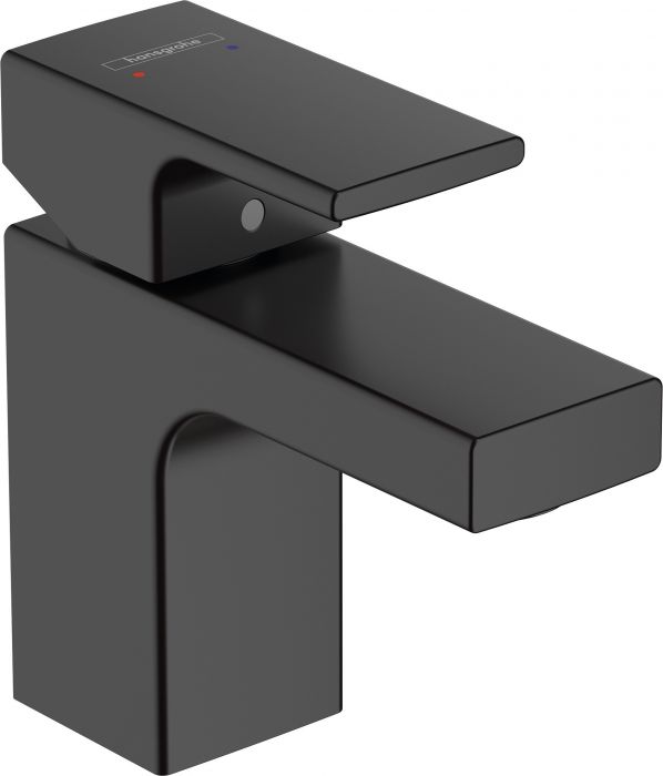 Bateria umywalkowa stojąca HANSGROHE Vernis Shape 1-uchwytowa 1-otworowa DN 15 czarna mat  | 71567670