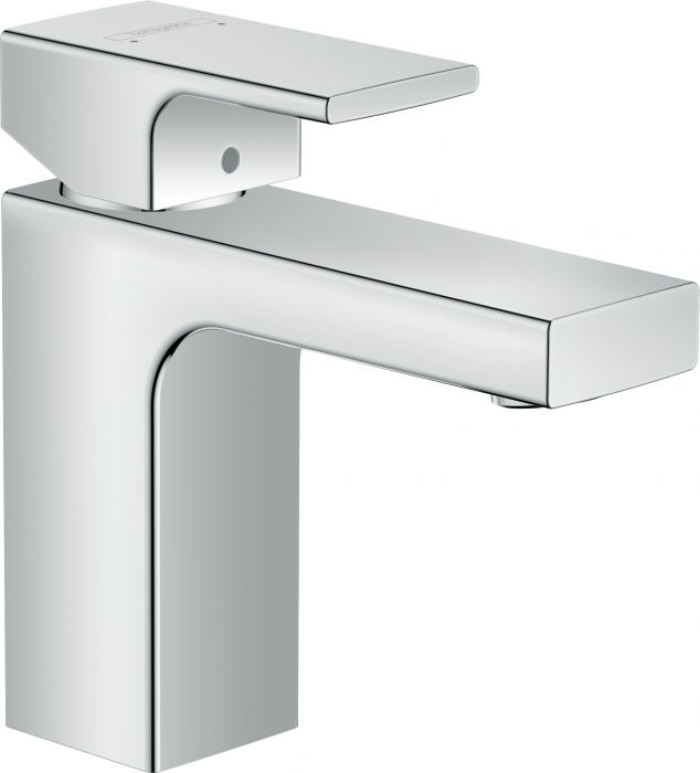 Bateria umywalkowa stojąca HANSGROHE Vernis Shape 1-uchwytowa 1-otworowa DN 15 chrom z metalowym zestawem odpływowym  | 71568000