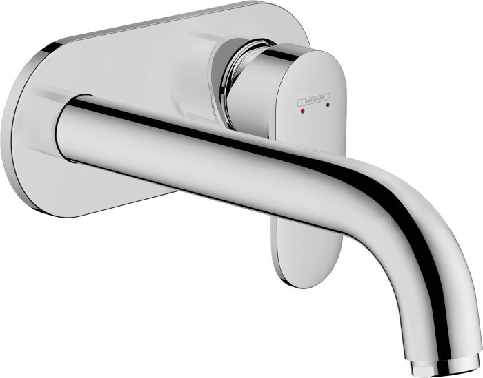 Bateria umywalkowa ścienna HANSGROHE Vernis Blend 1-uchwytowa chrom | 71576000