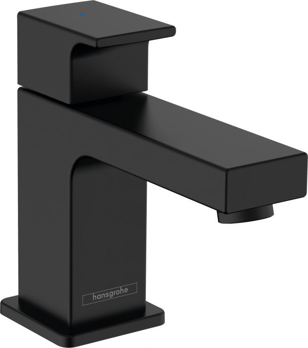 Bateria umywalkowa stojąca bez mieszacza HANSGROHE Vernis Shape 1-uchwytowa 1-otworowa do zimnej wody DN 15 czarna mat | 71592670