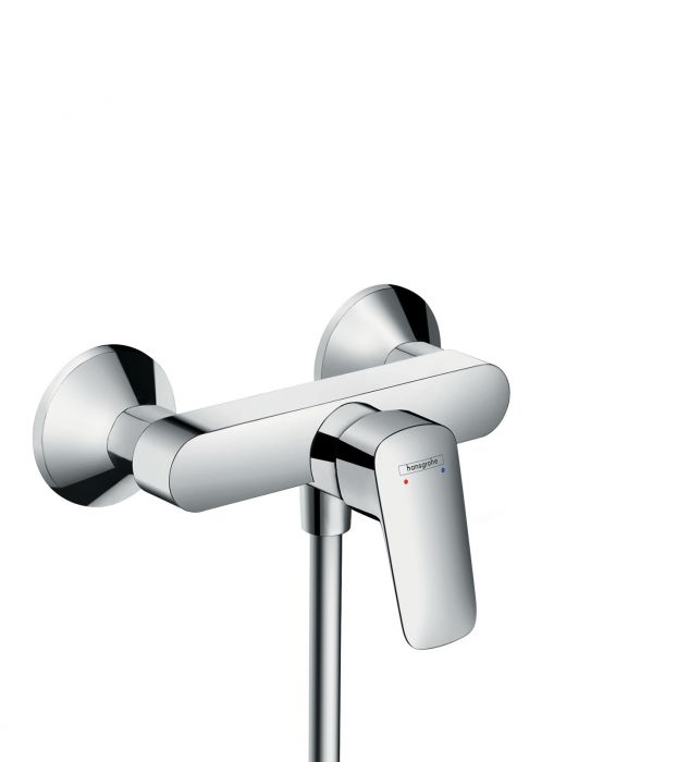 Bateria prysznicowa ścienna HANSGROHE Logis 1-uchwytowa 2-otworowa chrom | 71630000