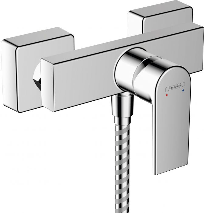 Bateria prysznicowa natynkowa HANSGROHE Vernis Shape 1-uchwytowa 2-otworowa chrom | 71650000