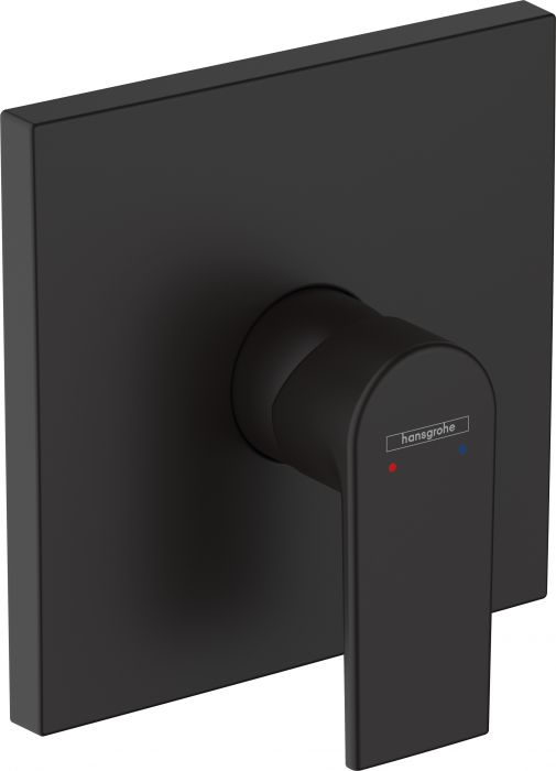 Bateria prysznicowa podtynkowa HANSGROHE Vernis Shape 1-uchwytowa czarna matowa | 71668670