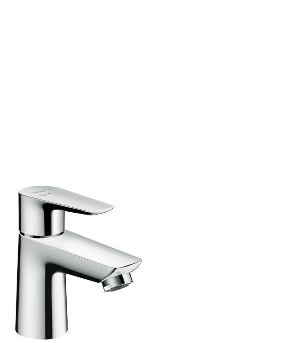 Bateria umywalkowa HANSGROHE Talis E 1-uchwytowa chrom zawiera: zestaw odpływowo-przelewowy | 71703000