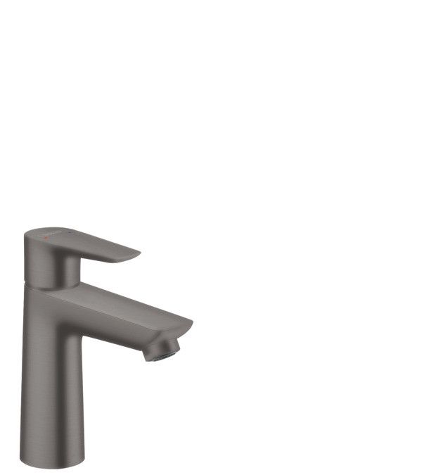 Bateria umywalkowa stojąca HANSGROHE Talis E 110 1-uchwytowa 1-otworowa DN 15 szczotkowany czarny chrom | 71710340