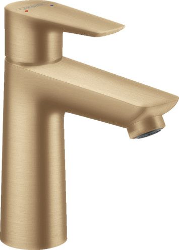 Bateria umywalkowa stojąca HANSGROHE Talis E 1-uchwytowa 1-otworowa może współpracować z przepływowymi podgrzewaczami wody brąz szczotkowany | 71712140