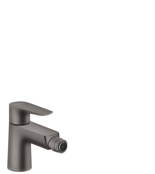 Bateria bidetowa HANSGROHE Talis E 1-uchwytowa 1-otworowa szczotkowany czarny chrom | 71720340