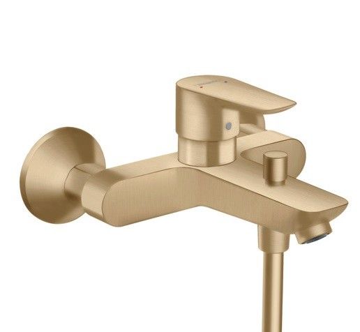 Bateria wannowa ścienna HANSGROHE Talis E 1-uchwytowa 2-otworowa DN 15 brąz szczotkowany  | 71740140