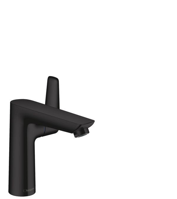 Bateria umywalkowa stojąca HANSGROHE Talis E 150 1-uchwytowa 1-otworowa czarna matowa  | 71754670