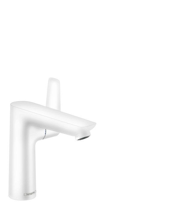 Bateria umywalkowa stojąca HANSGROHE Talis E 150 1-uchwytowa 1-otworowa biała mat | 71754700