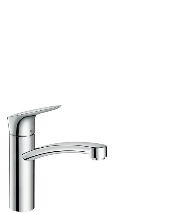 Bateria zlewozmywakowa stojąca HANSGROHE Logis 160 1-uchwytowa 1-otworowa metalowa chrom  | 71832000