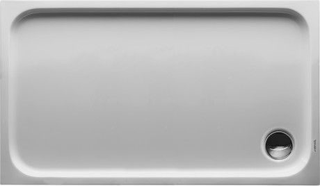 D-CODE brodzik prostokątny 1200 x 700 mm biały Antislip